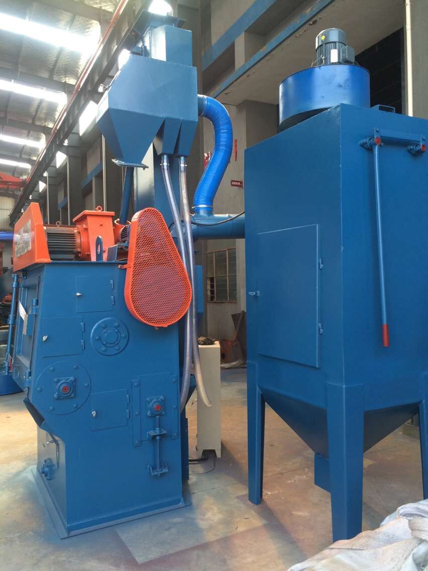 江蘇拋丸機除銹設備 履帶式拋丸機的旋風式除塵有哪些優點?