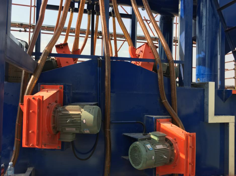 發往徐州通過式拋丸機拋丸器如何調整？